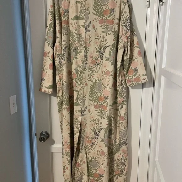 Floral Long Jacket - Picture 6 of 11